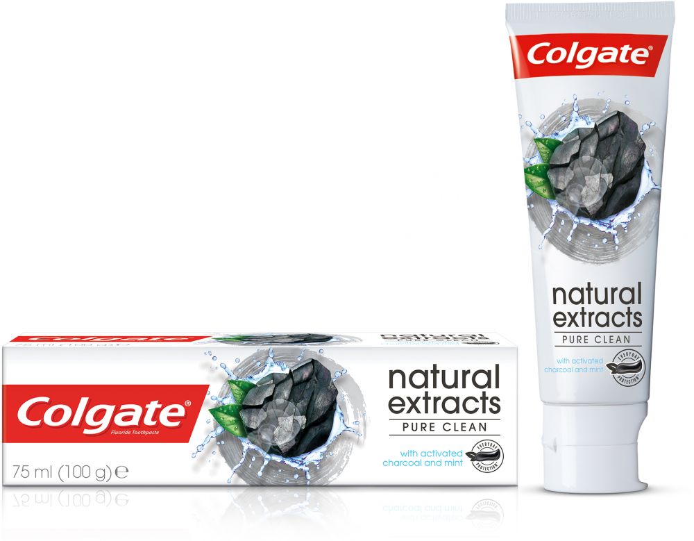 Colgate Natural Extracts Deep Clean with Activated Charcoal Toothpaste